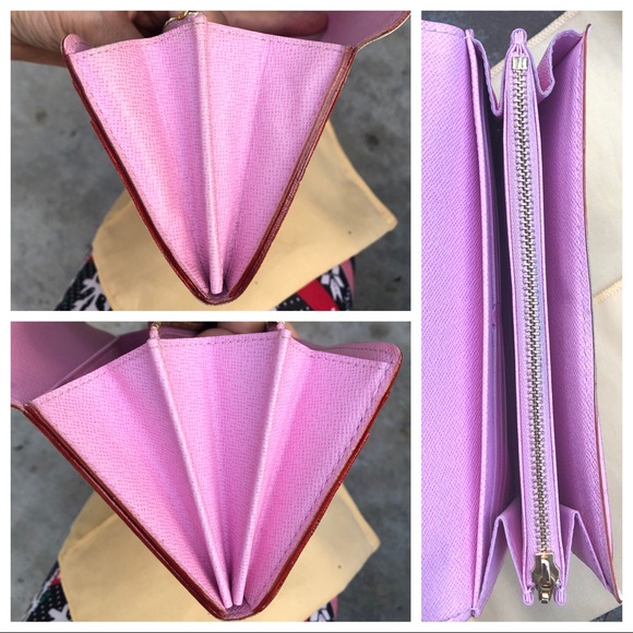 🚫SOLD LV Sarah Multicolor Wallet •W/DUSTBAG & BOX - Picture 9 of 16